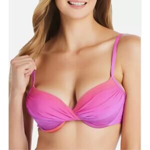 Bleu Rod Beattie Cool Breeze Underwire Bikini Top 6 NWT